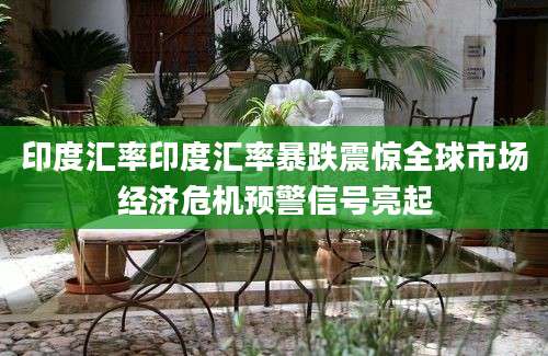 印度汇率印度汇率暴跌震惊全球市场经济危机预警信号亮起