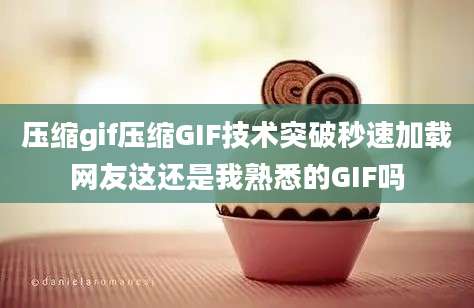 压缩gif压缩GIF技术突破秒速加载网友这还是我熟悉的GIF吗