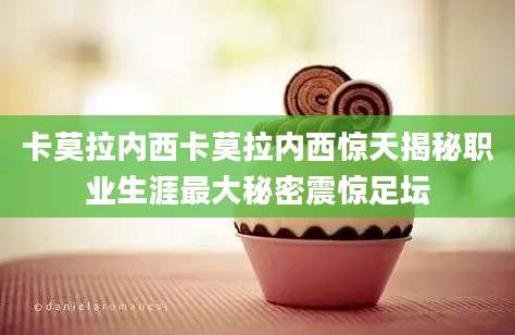 卡莫拉内西卡莫拉内西惊天揭秘职业生涯最大秘密震惊足坛