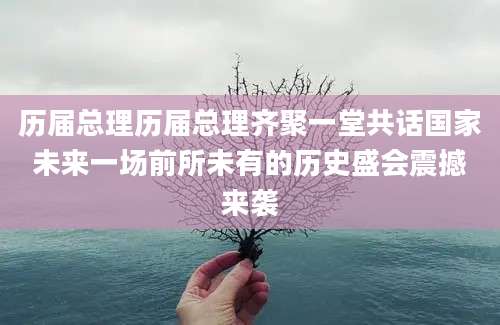 历届总理历届总理齐聚一堂共话国家未来一场前所未有的历史盛会震撼来袭